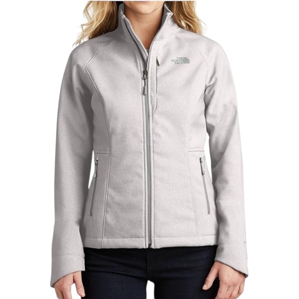 The North Face Womens Gray Apex Barrier‎ Soft Shell Jacket Small